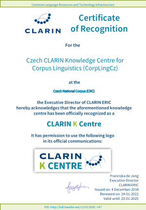 K-Centre Certificate